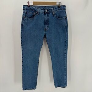 Levi’s Jeans Men’s 36x30 Blue Denim Straight Fit Cotton Blend READ